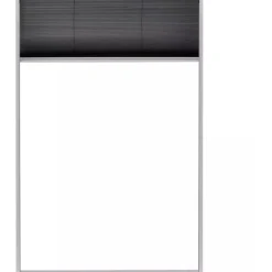 New FinePRICE Laskostettu hyönteisverkko ikkunaan 80x120cm alumiini