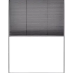 Sale FinePRICE Laskostettu hyönteisverkko ikkunaan 60x80cm alumiini