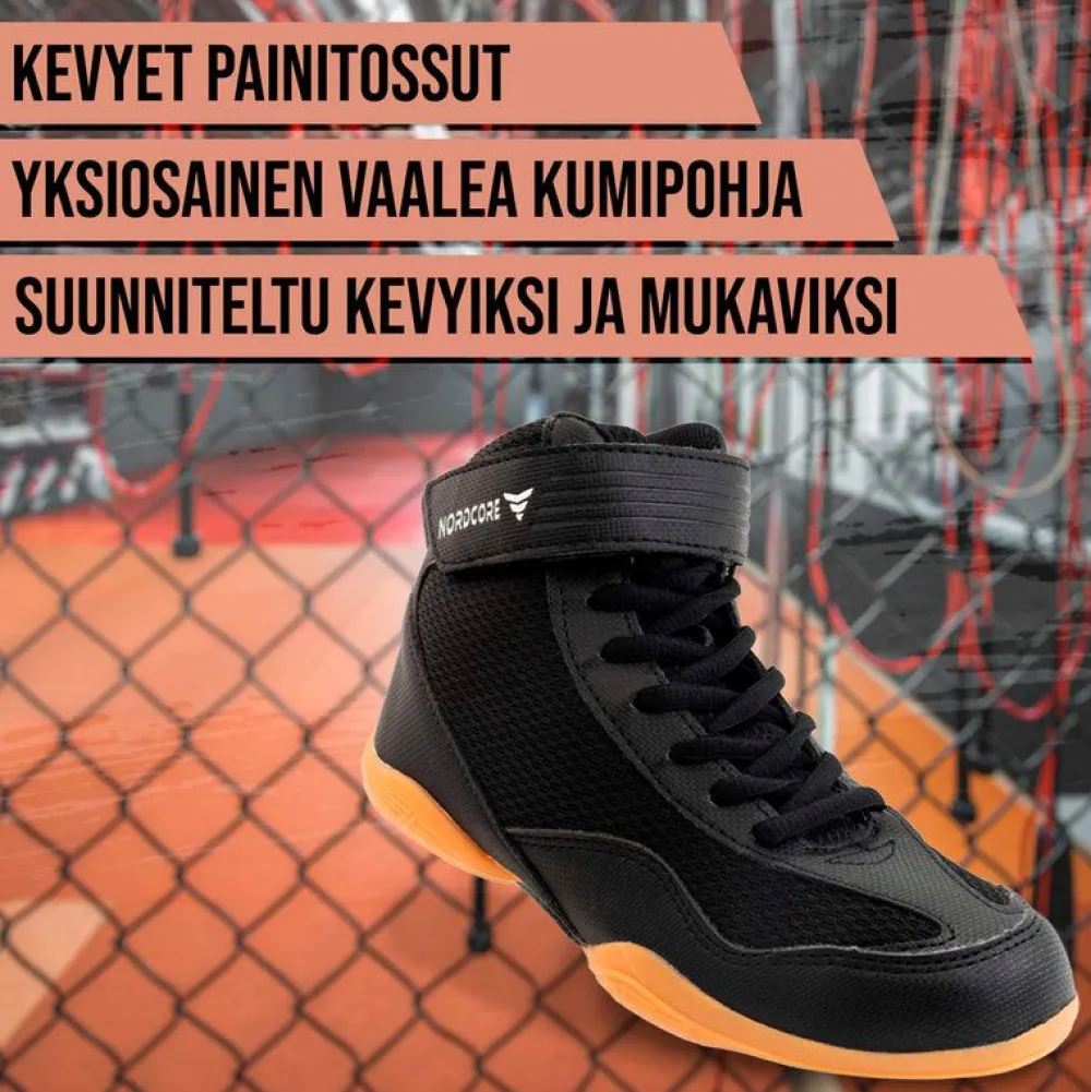 Discount Nordcore Lasten Painikengät Core, musta, eri kokoja