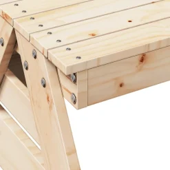 Outlet FinePRICE Lasten piknikpöytä 88x122x58 cm, eri materiaaleja ja värejä (33989)