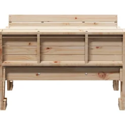 Outlet FinePRICE Lasten piknikpöytä 88x122x58 cm, eri materiaaleja ja värejä (33989)