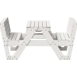Outlet FinePRICE Lasten piknikpöytä 88x122x58 cm, eri materiaaleja ja värejä (33989)