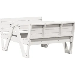 Outlet FinePRICE Lasten piknikpöytä 88x122x58 cm, eri materiaaleja ja värejä (33989)