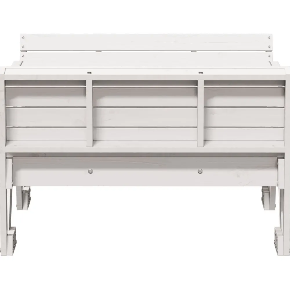 Outlet FinePRICE Lasten piknikpöytä 88x122x58 cm, eri materiaaleja ja värejä (33989)