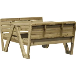 Outlet FinePRICE Lasten piknikpöytä 88x122x58 cm, eri materiaaleja ja värejä (33989)