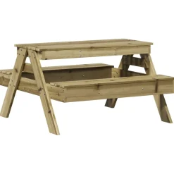 FinePRICE Lasten piknikpöytä 88x97x52 cm, eri värejä (33988)