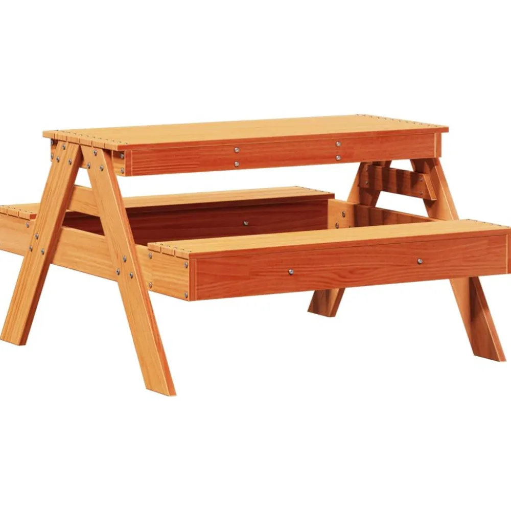 FinePRICE Lasten piknikpöytä 88x97x52 cm, eri värejä (33988)