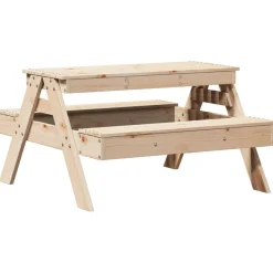 FinePRICE Lasten piknikpöytä 88x97x52 cm, eri värejä (33988)