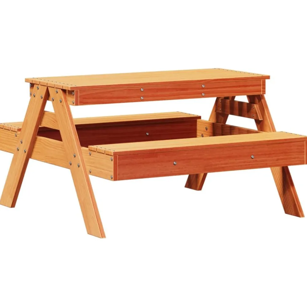 FinePRICE Lasten piknikpöytä 88x97x52 cm, eri värejä (33988)