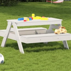 FinePRICE Lasten piknikpöytä 88x97x52 cm, eri värejä (33988)