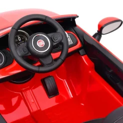Best FinePRICE Lasten sähköauto Fiat 500, eri värejä