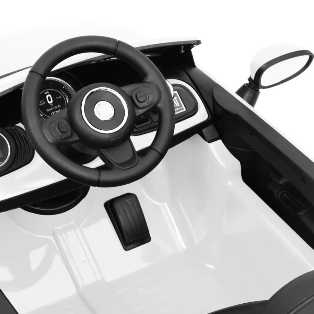 Best FinePRICE Lasten sähköauto Fiat 500, eri värejä