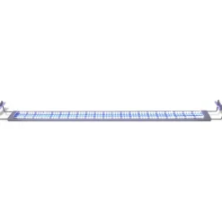 Online FinePRICE LED-akvaariovalo 120-130 cm alumiini IP67