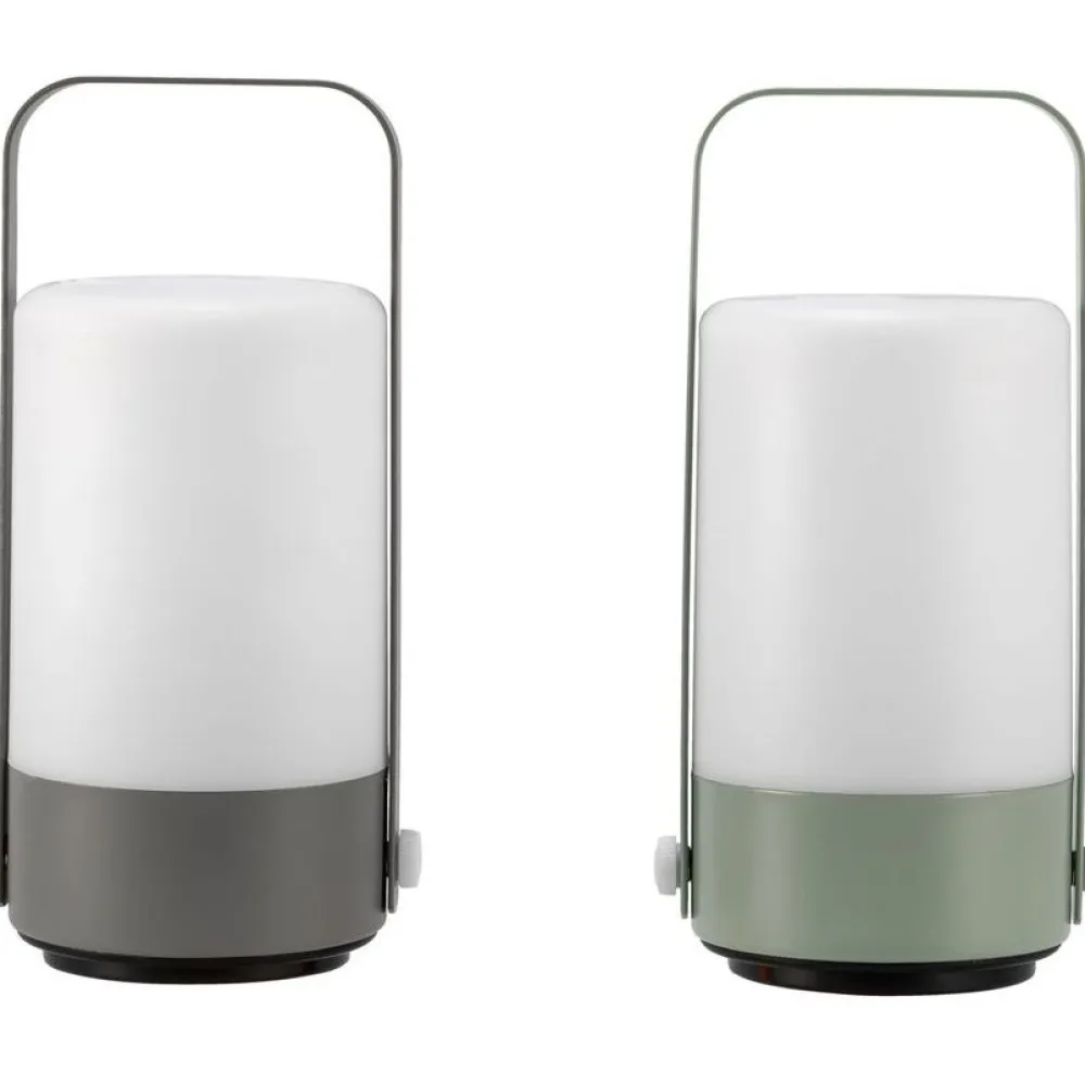 Clearance Paulmann LED-lyhty Pauleen Mobile Charm, 3000K, harmaa/vihreä