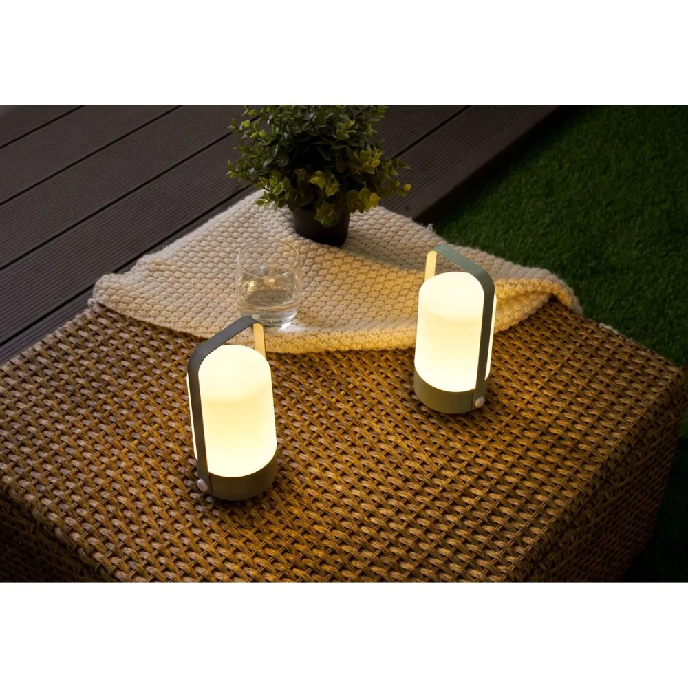 Clearance Paulmann LED-lyhty Pauleen Mobile Charm, 3000K, harmaa/vihreä