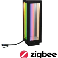 Discount Paulmann LED-lyhty Plug & Shine Classic, 30cm, Smart Home Zigbee 3.0, IP44, RGBW, antrasiitti