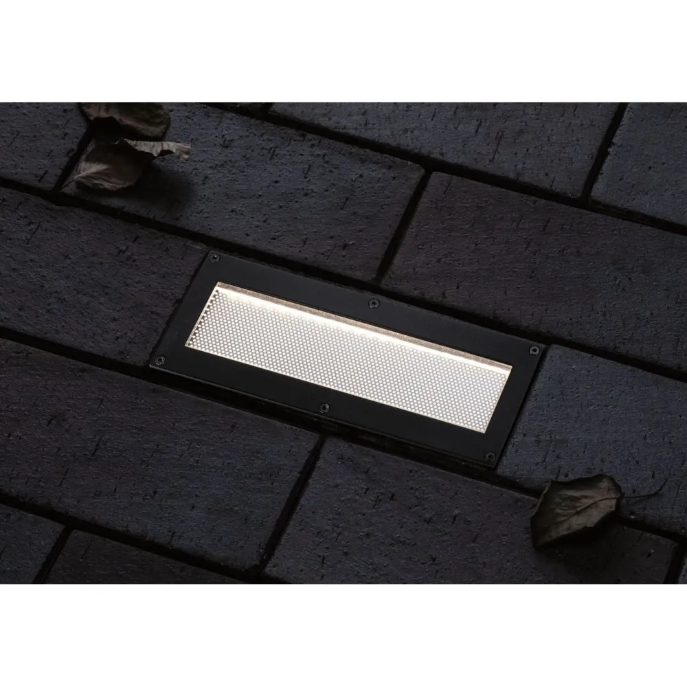 Hot Paulmann LED-maavalaisin aurinkokennolla Domenic, 8x20cm, IP67, 3000K, musta