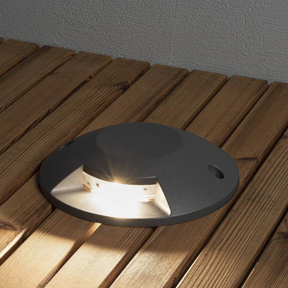 Konstsmide LED-maavalaisin 7880-370 Ø200 mm antrasiitti LED 5W