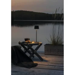 Online Konstsmide LED-pöytävalaisin Capri ladattava musta