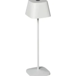 New Konstsmide LED-pöytävalaisin Capri ladattava valkoinen