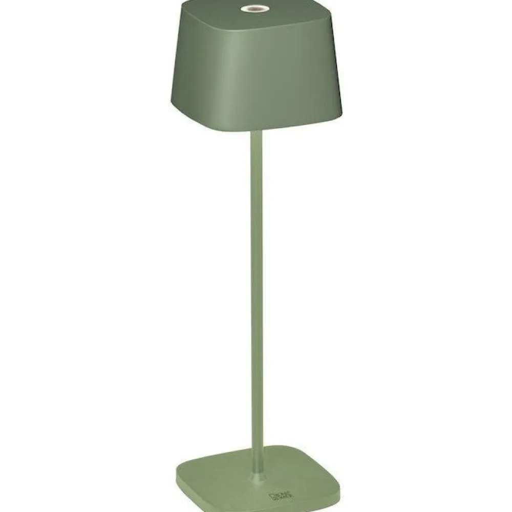 Hot Konstsmide LED-pöytävalaisin Lounge Capri 7814-960, ladattava, terrakotta