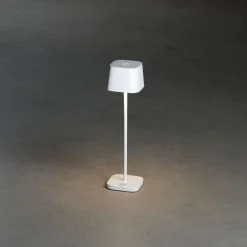 Konstsmide LED-pöytävalaisin Lounge Capri Mini, ladattava, eri värejä
