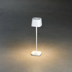 Konstsmide LED-pöytävalaisin Lounge Capri Mini, ladattava, eri värejä
