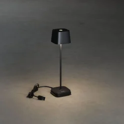 Konstsmide LED-pöytävalaisin Lounge Capri Mini, ladattava, eri värejä