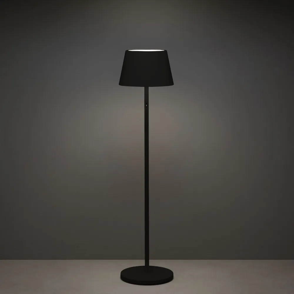 Best Konstsmide LED-terassivalaisin Lounge Pomezia 7824-750, ladattava, musta