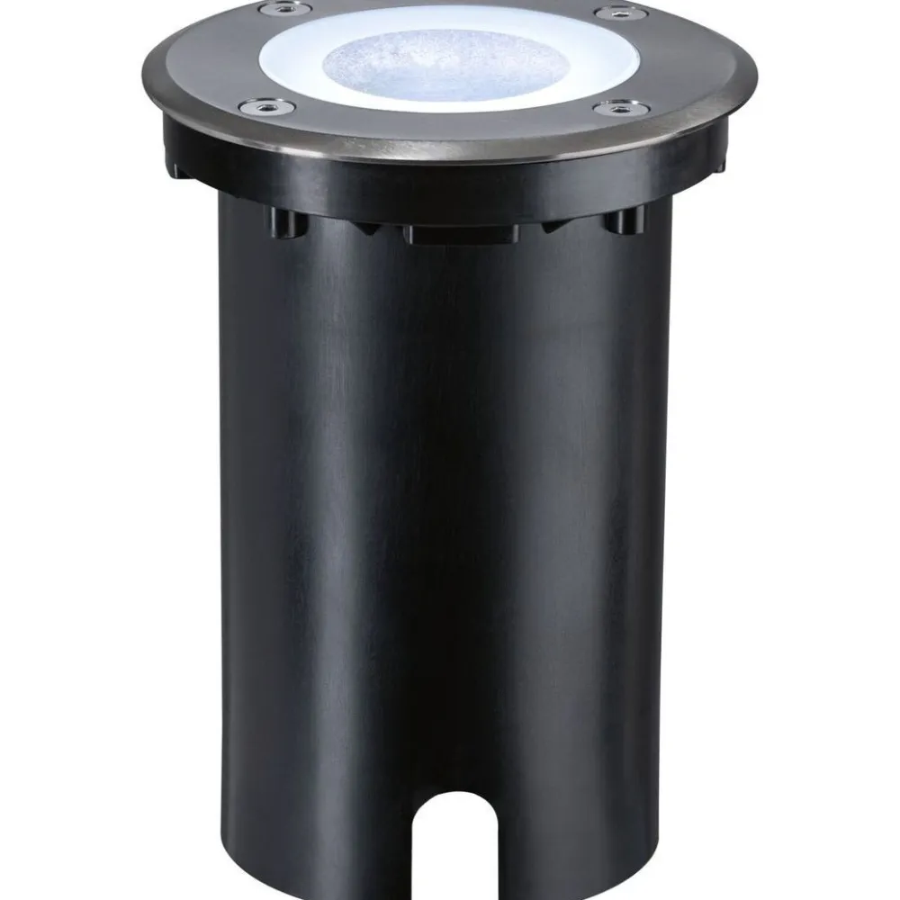 Outlet Paulmann LED-terassivalaisin Floor, Smart Home Zigbee 3.0, IP67, 11cm, RGBW+, harjattu rauta