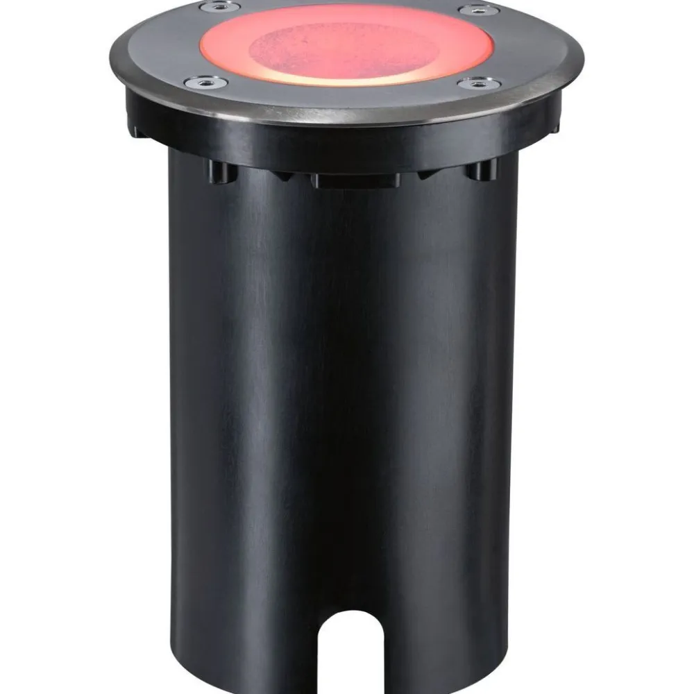 Outlet Paulmann LED-terassivalaisin Floor, Smart Home Zigbee 3.0, IP67, 11cm, RGBW+, harjattu rauta