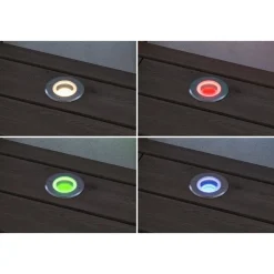 Outlet Paulmann LED-terassivalaisin Floor, Smart Home Zigbee 3.0, IP67, 11cm, RGBW+, harjattu rauta