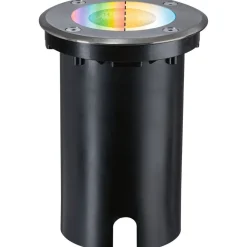 Outlet Paulmann LED-terassivalaisin Floor, Smart Home Zigbee 3.0, IP67, 11cm, RGBW+, harjattu rauta