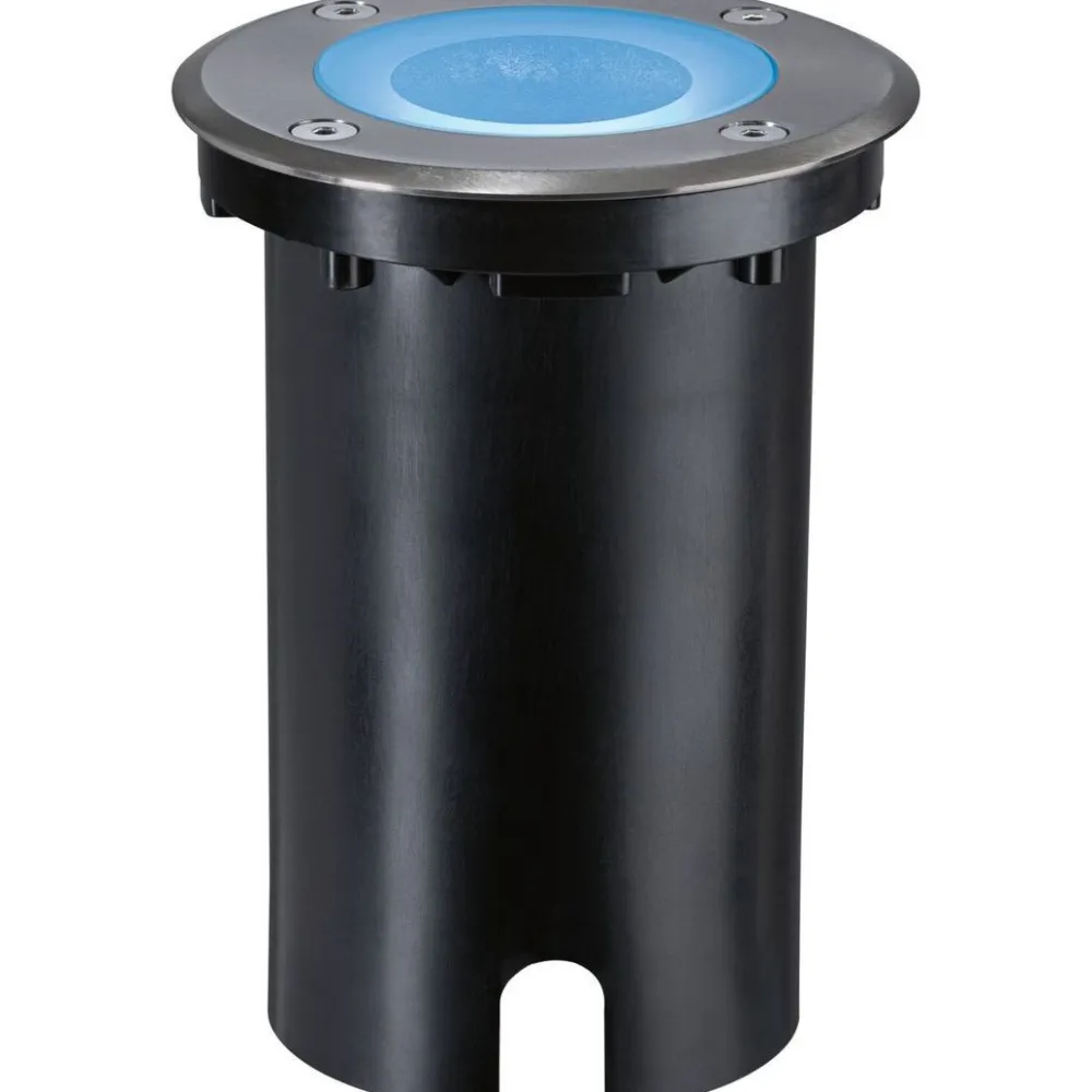 Outlet Paulmann LED-terassivalaisin Floor, Smart Home Zigbee 3.0, IP67, 11cm, RGBW+, harjattu rauta
