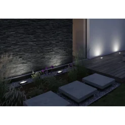 Paulmann LED-terassivalaisin Plug & Shine Ito, 25.2cm, IP67, 3000K, antrasiitti