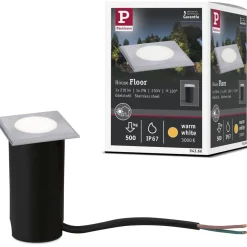 Hot Paulmann LED-terassivalaisin House, IP67, 50x50mm, 3000K, 2W, 60lm, rst