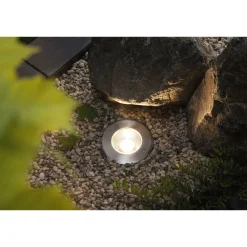Paulmann LED-terassivalaisin Vanea, IP67, 10cm, 3000K, korroosionkestävä, alumiini