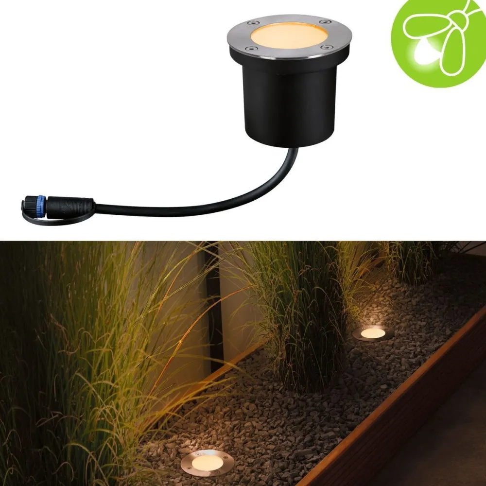 Outlet Paulmann LED-terassivalaisin Plug & Shine Floor, IP67, 2200K, 4.5W, antrasiitti