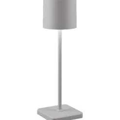 Clearance Trio LED-ulkopöytävalaisin Fernandez, ladattava