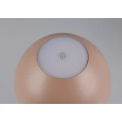 Clearance Trio LED-ulkopöytävalaisin Ricardo, mattavalkoinen, ladattava