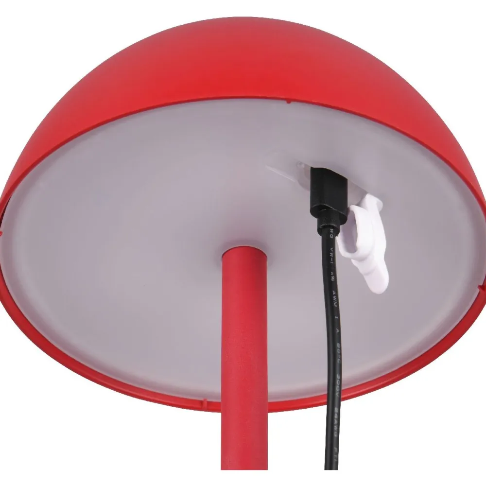 Clearance Trio LED-ulkopöytävalaisin Ricardo, mattavalkoinen, ladattava