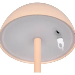 Clearance Trio LED-ulkopöytävalaisin Ricardo, mattavalkoinen, ladattava