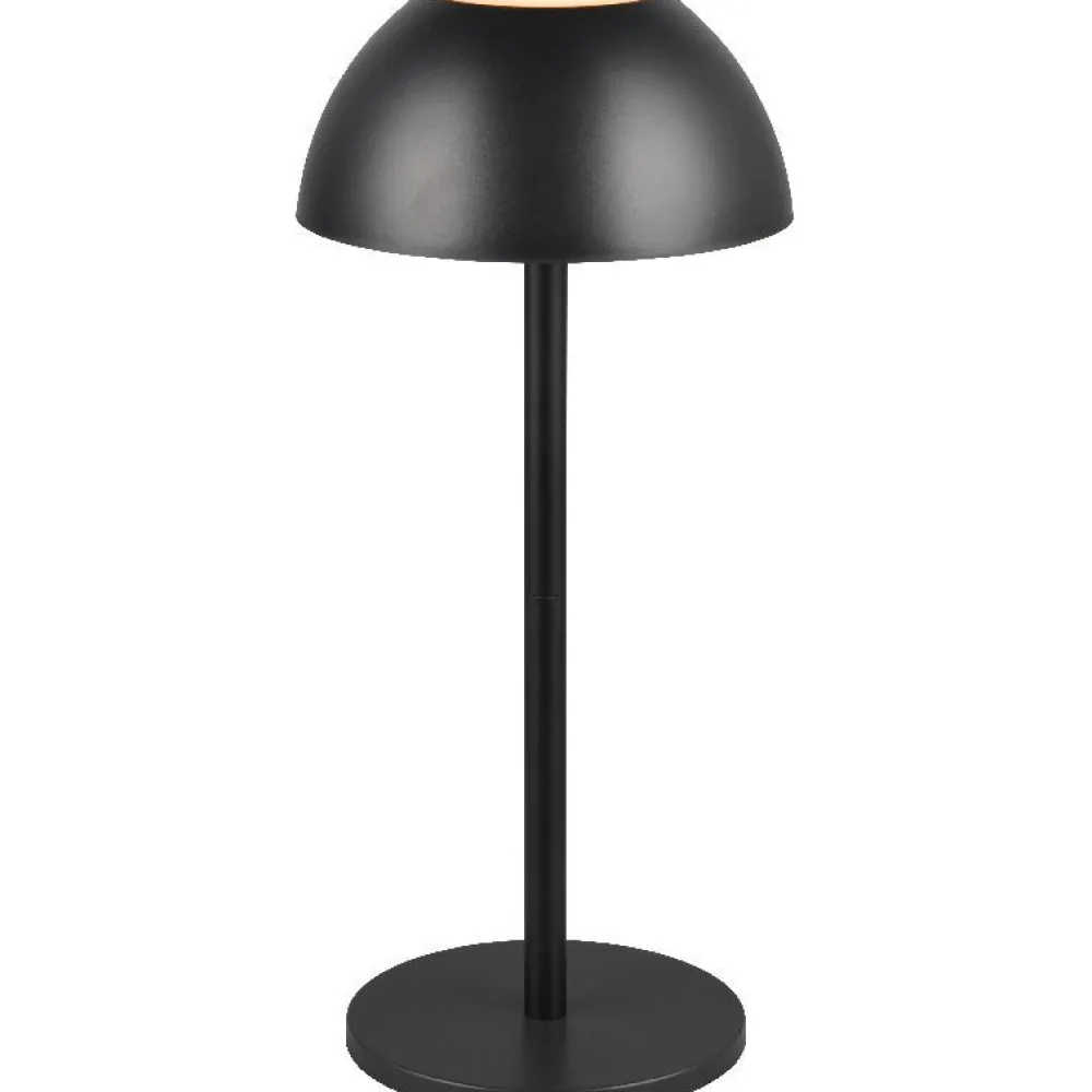 Clearance Trio LED-ulkopöytävalaisin Ricardo, mattavalkoinen, ladattava
