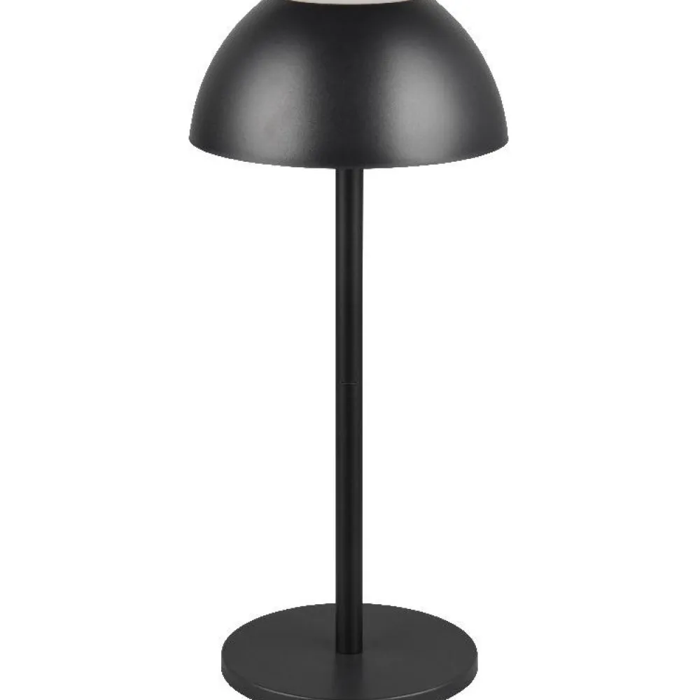 Clearance Trio LED-ulkopöytävalaisin Ricardo, mattavalkoinen, ladattava