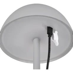 Clearance Trio LED-ulkopöytävalaisin Ricardo, mattavalkoinen, ladattava