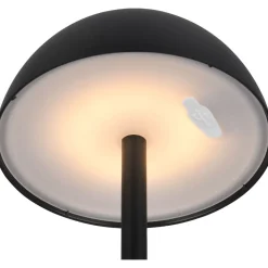 Clearance Trio LED-ulkopöytävalaisin Ricardo, mattavalkoinen, ladattava