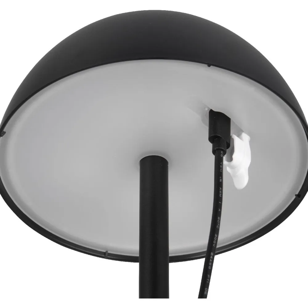Clearance Trio LED-ulkopöytävalaisin Ricardo, mattavalkoinen, ladattava