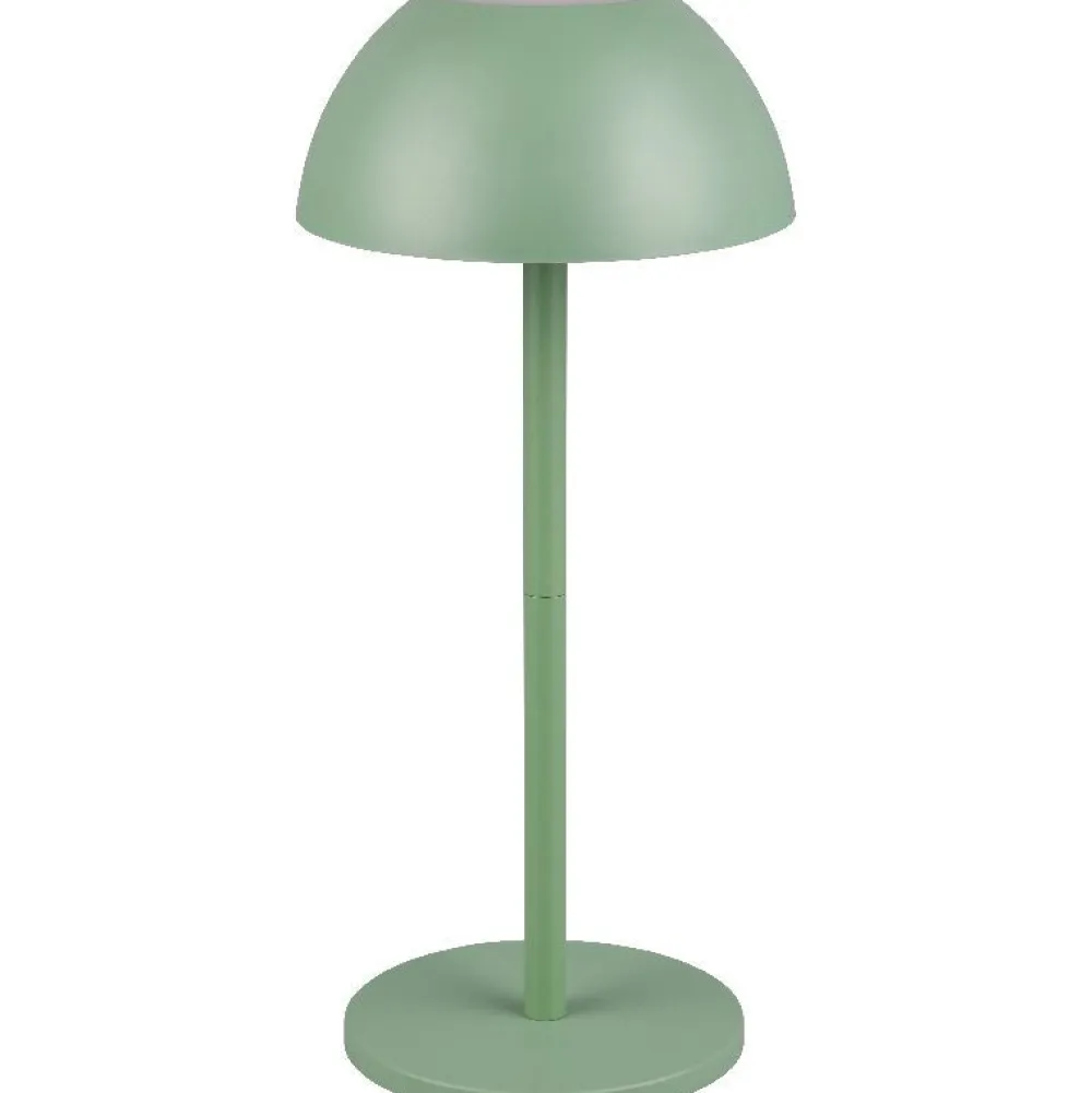 Clearance Trio LED-ulkopöytävalaisin Ricardo, mattavalkoinen, ladattava