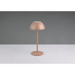 Clearance Trio LED-ulkopöytävalaisin Ricardo, mattavalkoinen, ladattava
