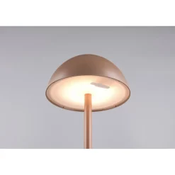 Clearance Trio LED-ulkopöytävalaisin Ricardo, mattavalkoinen, ladattava